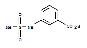 m-(甲基磺酰胺)苯甲酸