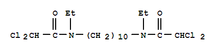 2,2-二氯-N-[10-[(2,2-二氯乙酰基)-乙基-氨基]癸基]-N-乙基乙酰胺
