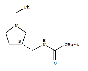 (S)-1-苄基-3-(N-BOC-氨甲基)吡咯烷