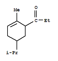 1-[2-甲基-5-(1-甲基乙基)-2-环己烯-1-基]-1-丙酮