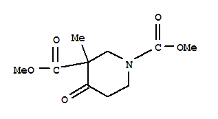 3-甲基-4-氧代哌啶-1,3-二甲酸二甲酯