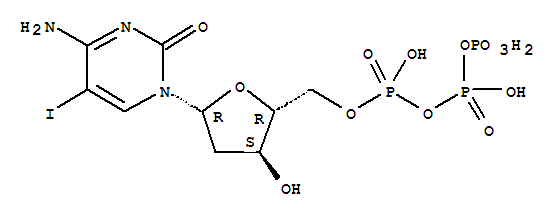 [(2R,3S,5R)-5-(4-氨基-5-碘-2-氧代嘧啶-1-基)-3-羟基四氢呋喃-2-基]甲基(羟基-膦酰氧基磷酰)磷酸氢酯