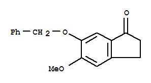 6-苄氧基-5-甲氧基-1-茚酮