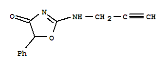 5-苯基-2-(丙-2-炔基氨基)-1,3-恶唑-4-酮