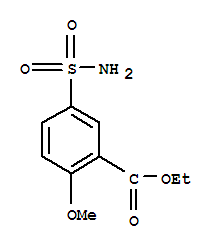 2-甲氧基-5-磺酰胺基苯甲酸乙酯