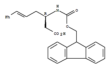 (3R)-3-[[(9H-芴-9-甲氧基)羰基]氨基]-6-苯基-5-己酸