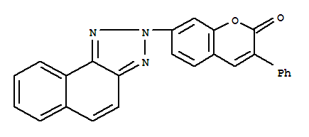 7-(2H-萘并[1,2-D]三唑-2-基)-3-苯基-2H-1-苯并吡喃-2-酮