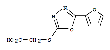 {[5-(2-呋喃基)-1,3,4-噁二唑-2-基]硫代}乙酸