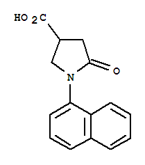 3-吡咯烷羧基lic酸, 1-(1-萘基)-5-氧代-
