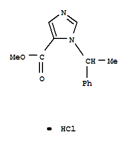 1-(1-苯乙基)-1H-咪唑-5-甲酸甲酯盐酸盐