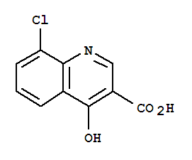 4-羟基-8-氯喹啉-3-羧酸