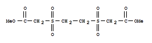 甲基2-[2-(2-甲氧基-2-氧代乙基)磺酰基乙基磺酰基]乙酸酯