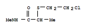 2-(2-氯乙基硫基)-N-甲基丙酰胺