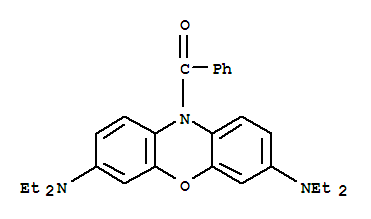 [3,7-二(二乙基氨基)吩恶嗪-10-基]-苯基甲酮