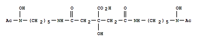 4-[5-(乙酰基-羟基氨基)戊基氨基]-2-[2-[5-(乙酰基-羟基氨基)戊基氨基]-2-氧代乙基]-2-羟基-4-氧代丁酸