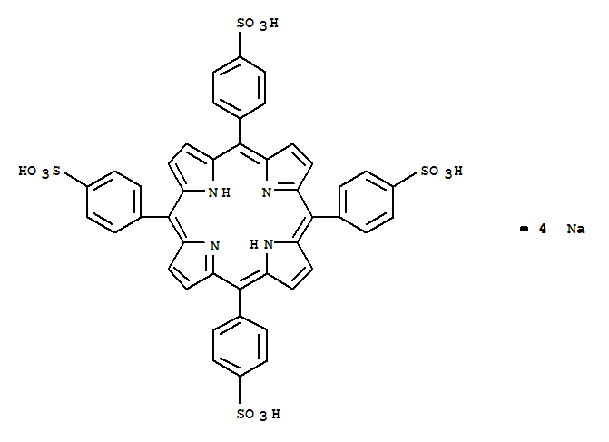 MESO-四(4-磺基苯基)卟啉四钠盐十二水和物 497384