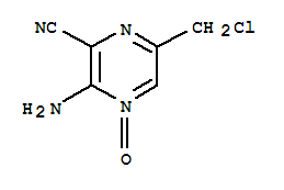 3-氨基-6-(氯甲基)-2-吡嗪甲腈-4-氧化物