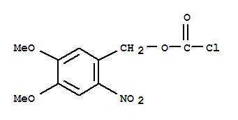 4,5-二甲氧基-2-硝基苄基氯甲酸酯