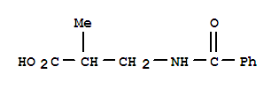 3-(苯甲酰基氨基)-2-甲基丙酸