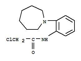 N-(2-氮杂环庚烷-1-基-苯基)-2-氯-乙酰胺