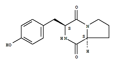 环（L-脯氨酰-L-酪氨酰）