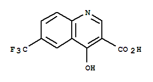 4-羟基-6-三氟甲基-3-喹啉甲酸