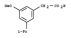 3-甲氧基-5-(1-甲基乙基)-苯乙酸