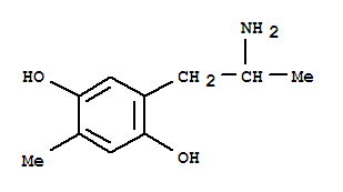 1-(2,5-二羟基-4-甲基苯基)-2-氨基丙烷