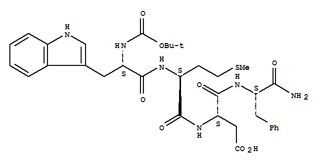 叔丁氧羰基-色氨酰-蛋氨酰-天冬氨酰-苯丙氨酰胺