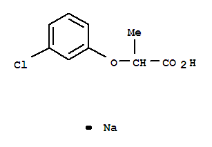 2-(3-氯苯氧基)丙酸钠