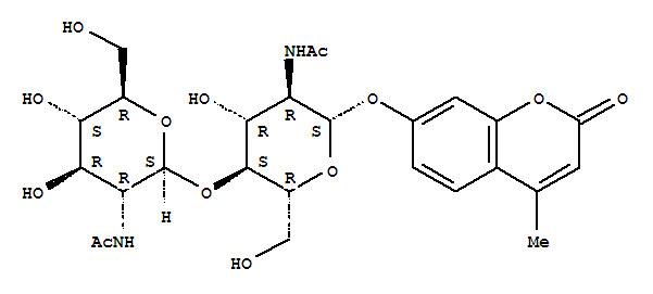 4-甲基伞形酮基 beta-D-N,N’-二乙酰基壳二糖糖苷