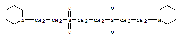 1-[2-[2-[2-(1-哌啶基)乙基磺酰基]乙基磺酰基]乙基]哌啶
