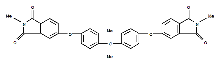 2,2-双[4-(N-甲基酞酰亚胺-4-氧)苯基]丙烷