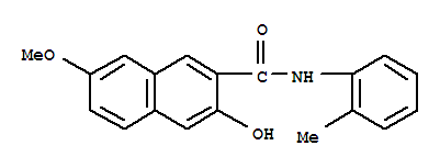 2-萘甲酰胺,3-羟基-7-甲氧基-N-(2-甲基苯基)