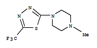 1-甲基-4-(s-三氟甲基-[1,3,4]噻二唑-z-基)哌嗪