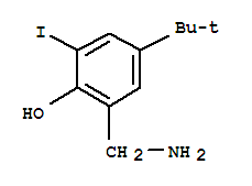 2-氨基甲基-4-叔丁基-6-碘苯酚