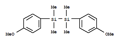 双(4-甲氧基苯基)-1,1,2,2-四甲基二硅烷