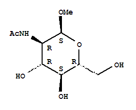 甲基 2-乙酰氨基-2-脱氧-alpha-D-吡喃葡萄糖苷