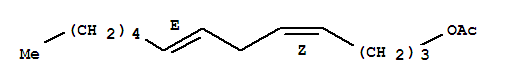 (E,Z)-十三碳-4,7-二烯-1-基乙酸酯
