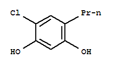 4-氯-6-丙基-苯-1,3-二醇