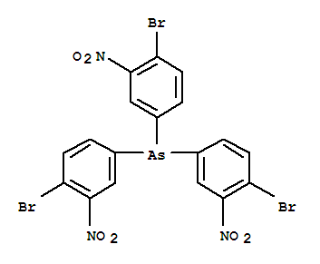 三(4-溴-3-硝基-苯基)砷