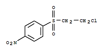 1-(2-氯乙基磺酰基)-4-硝基-苯