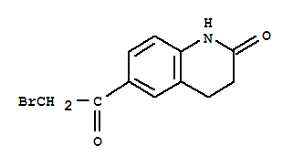 6-(2-溴代-乙酰基)-3,4-二氢-1H-喹啉-2-酮