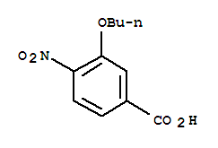 3-丁氧基-4-硝基苯甲酸