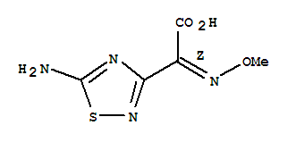 头孢唑兰侧链酸 ( Z )-2-(5-氨基-1,2,4-噻二唑-3-基)-2-甲氧亚氨基乙酸