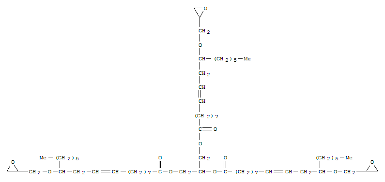 12-环氧甲氧基-9-十八烯酸甘油三酯聚合物