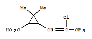 3-(2-氯-3,3,3-三氟-1-丙烯基)-2,2-二甲基环丙烷羧酸
