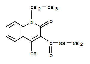 1-乙基-2-羟基-4-氧喹啉-3-碳酰肼