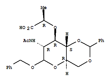 1-O-苄基-N-乙酰基-4,6-O-亚苄基胞壁酸
