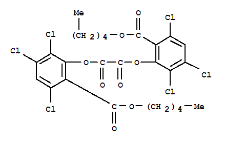 双(2-戊氧羰基-3,5,6-三氯苯基)草酸酯